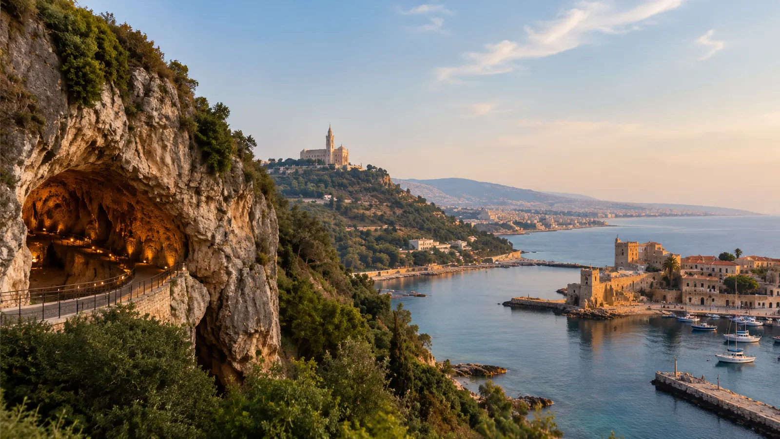 Jeita Grotto, Harissa, and Byblos Day Trip